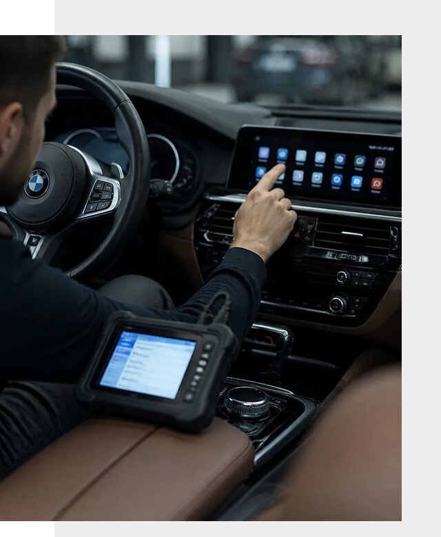 Установка приложений и мультимедиа сервисов BMW в Партизанске