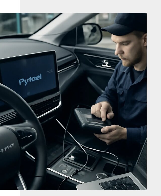 Русификация автомобилей Jetour с адаптацией меню в Партизанске