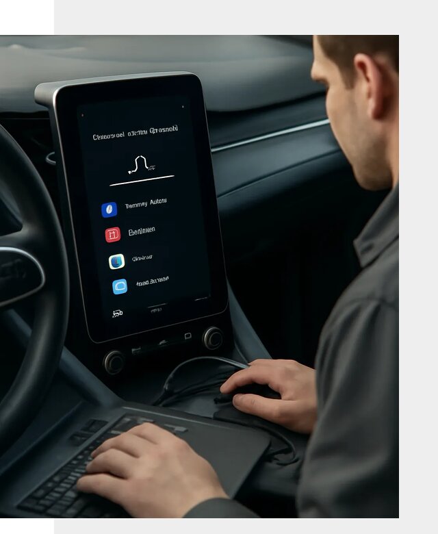 Установка приложений Lynk Co на автомобиль в Партизанске