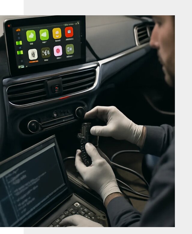 Активация Apple CarPlay в Партизанске для штатной мультимедиа