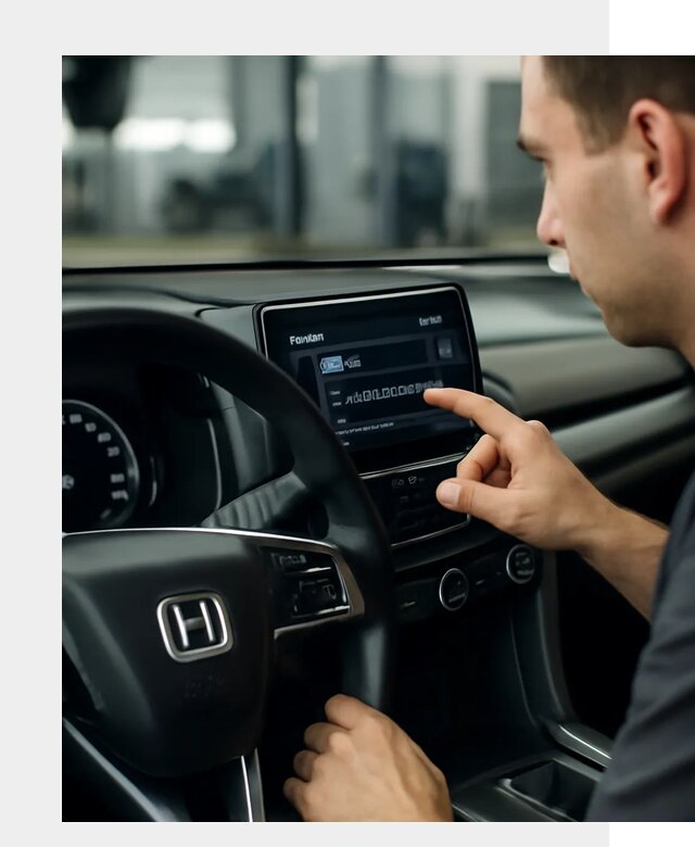 Русификация панели приборов Honda в Партизанске по цене 5367 ФастМобиль-Прт